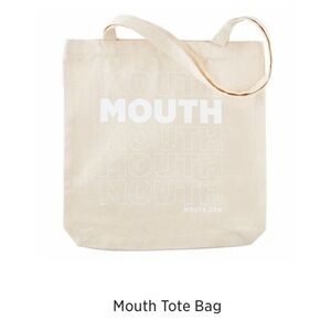 MOUTH Canvas Tote